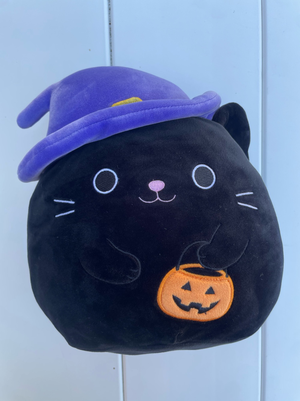 Squishmallows Calico the Black Cat Witchy Halloween Cat